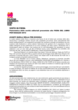 VISTO IN FIERA 1 - Bologna Children`s Book Fair