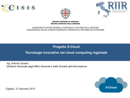 Regione Sardegna: tecnologie innovative nel cloud