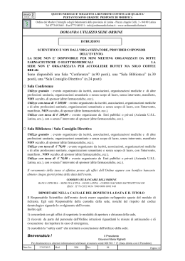D04-Utilizzo sede - Ordine Medici Latina