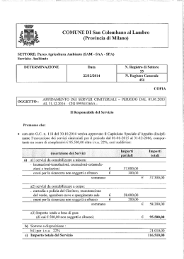 qui - Comune di San Colombano al Lambro