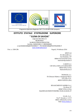 istituto statale d`istruzione superiore