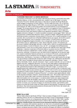 TORINOSETTE | Arte