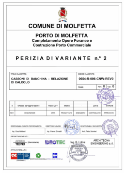 0654-R-006-CNW-REV0 - Nuovo Porto Molfetta