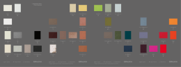 — Standard Colours Colori Standard
