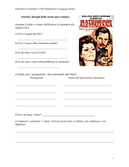 Matrimonio all`italiana-High School Worksheet-1