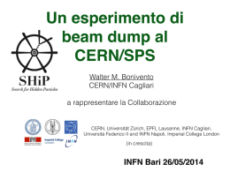 INFN Bari 26/05/2014 - SHIP Collaboration