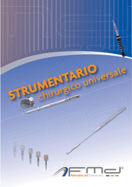 Page 1 Page 2 STRUMENTARIO CHIRURGICO UNIVERSALE