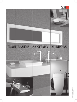 WASHBASINS - SANITARY - MIRRORS
