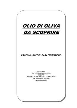 Scarica il manuale "OLIO DI OLIVA DA SCOPRIRE"