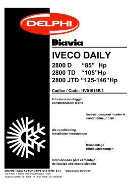 iveco daily 2.8d_td_jtd - Giordano Benicchi home page