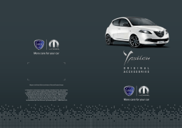 O R I G I N A L ACCESSORIES More care for your car