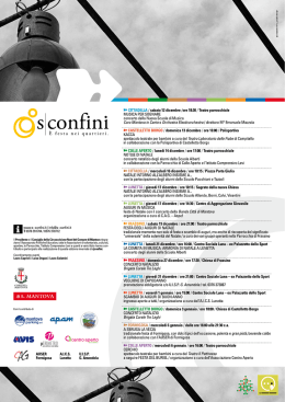 sconfini - Atti Ufficiali