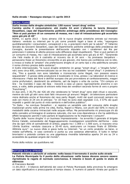 Leggi la rassegna del 11 aprile 2013