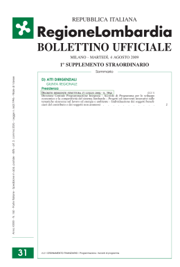 BURL n. 31 - Unioncamere Lombardia