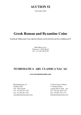 Greek Roman and Byzantine Coins