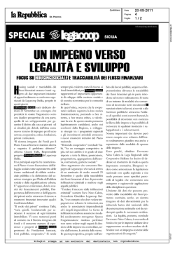 Un impegno verso legalità e sviluppo