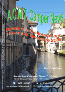 nov dic pag sequ. 09 - Associazione Camperisti della marca trevigiana