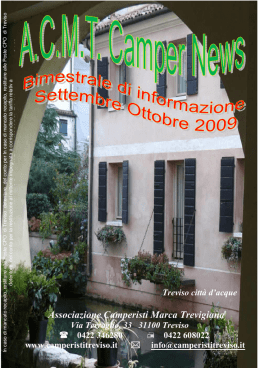 set ott 09 pag seq - Associazione Camperisti della marca trevigiana