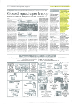 IL SOLE 24 ORE - Infinity Technology Solutions