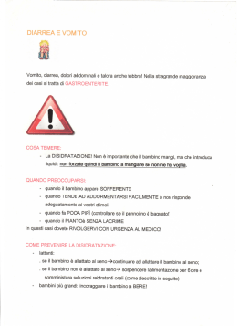 DIARREA E VOMITO