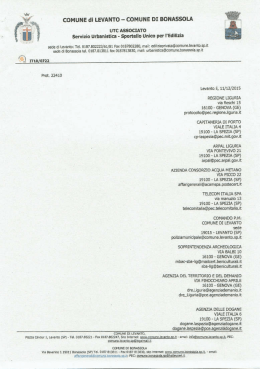 Lotto 2 - Comitato Vallesanta