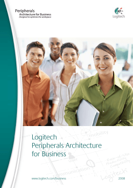 Logitech Peripherals Architecture for Business