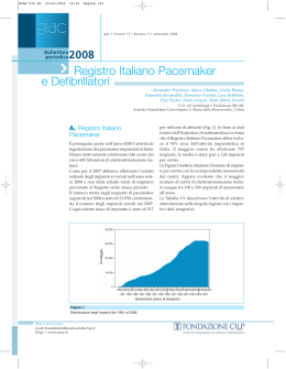 Registro Italiano Pacemaker e Defibrillatori-2008