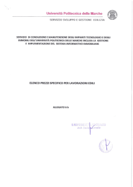 Universit&agrave; Politecnica delle Marche