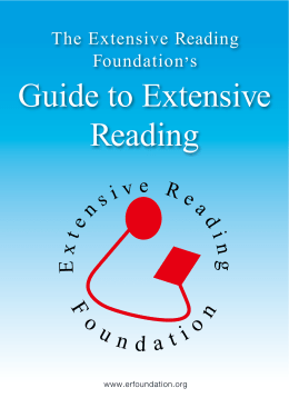 What is Extensive Reading?