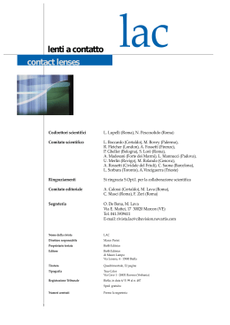 lenti a contatto contact lenses