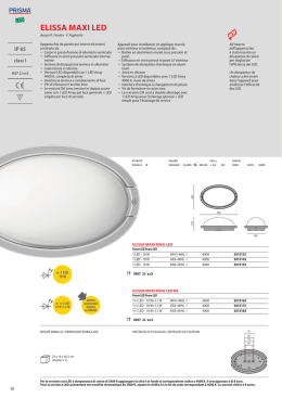 Brochure Elissa Maxi LED