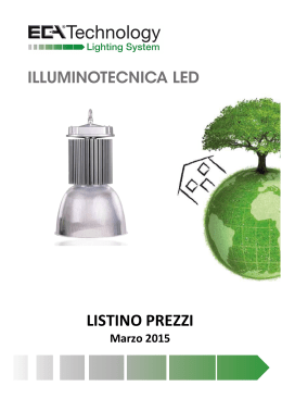 LISTINO PREZZI - Eca Technology S.p.A.