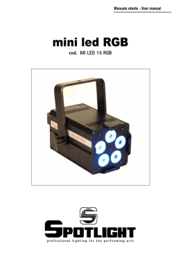mini led RGB