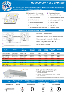 modulo con 3 led smd 5050