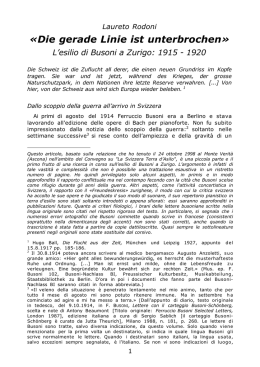 &laquo;Die gerade Linie ist unterbrochen&raquo;