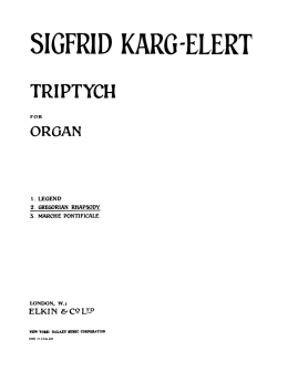 SIGF RID KARG-ELERT - IMSLP-EU