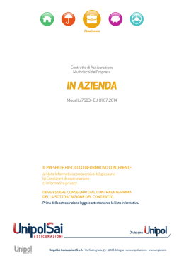 apri - UnipolSai Assicurazioni