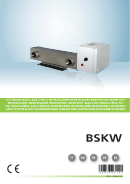 Electric Resistance Kit Aermec BSKW