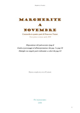 MARGHERITE A NOVEMBRE - Francvar