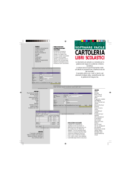 CARTOLERIA - Modular Software