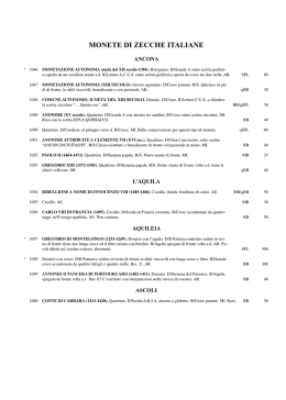 MONETE DI ZECCHE ITALIANE