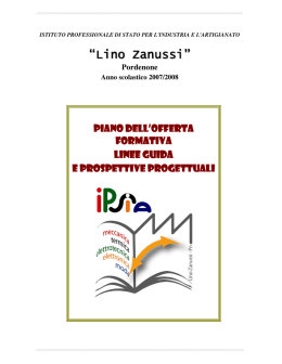 &ldquo;Lino Zanussi&rdquo; - Regione Autonoma Friuli Venezia Giulia