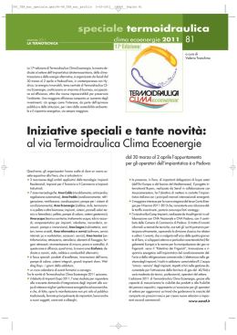 speciale termoidraulica