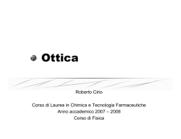 Ottica - INFN - Torino Personal pages