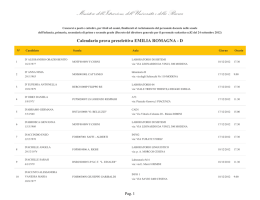 lettera D - Ufficio scolastico regionale per l`Emilia Romagna