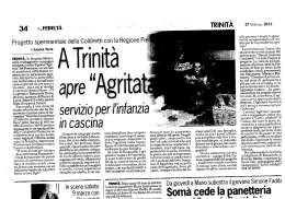 La Fedelt&agrave; - Linfa Solidale