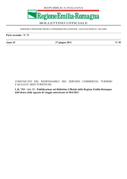 Scarica la versione PDF firmata - Bollettino Ufficiale della Regione