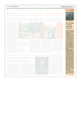 Il Fringe Festival di Edimburgo rende omaggio alla