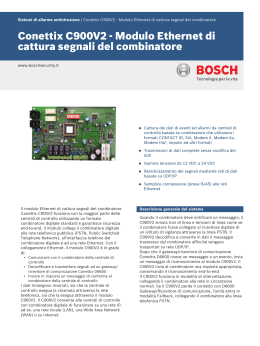 Conettix C900V2 - Modulo Ethernet di cattura segnali del combinatore