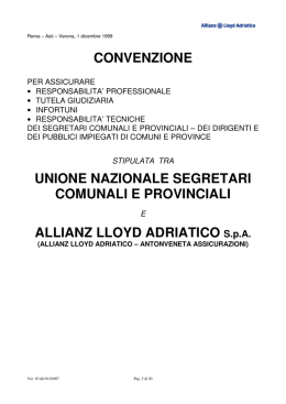Vai alle Condizioni di polizza